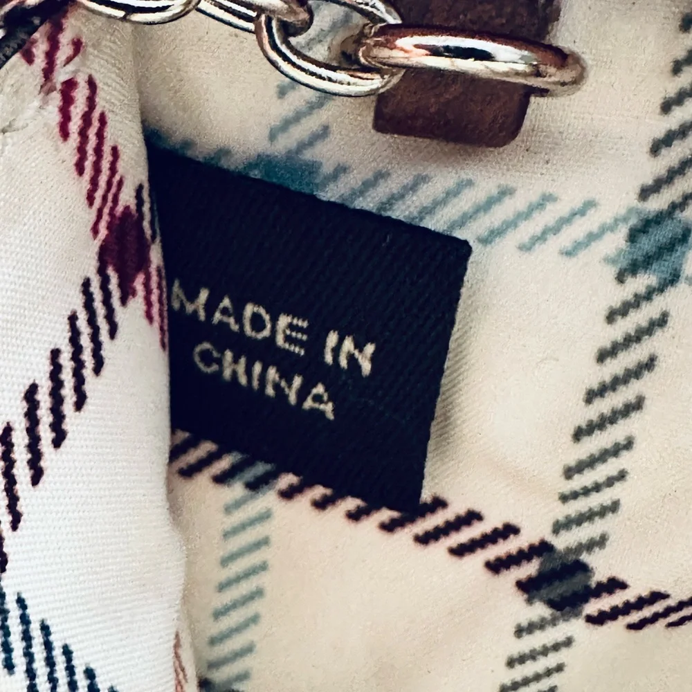 Coach Tan Signature Canvas with Leather Mini Zip Coin Card Case W/ Key Ring - Picture 5 of 12